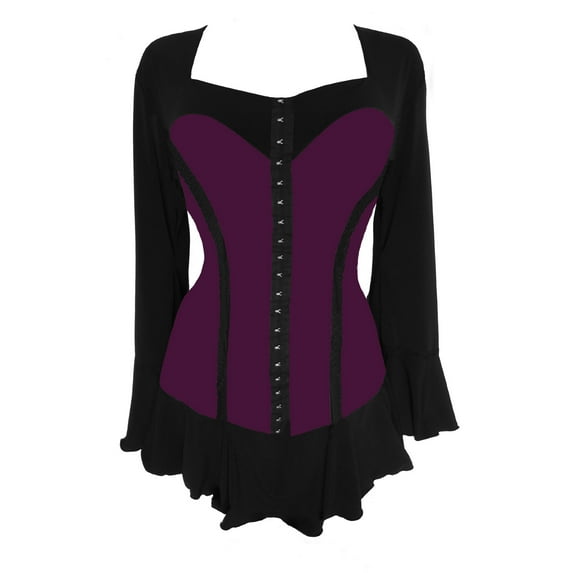 Dare To Wear Victorian Gothic Boho Women's Corsetta Corset Top S - 5x