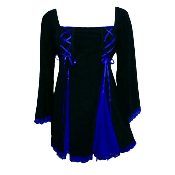 Dare To Wear Victorian Gothic Boho Women's Gemini Princess Corset Top S - 5x