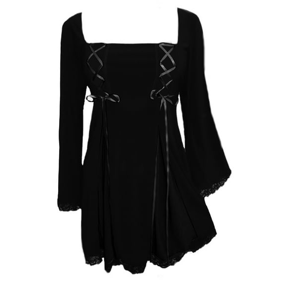 Dare To Wear Victorian Gothic Boho Women's Gemini Princess Corset Top S - 5x