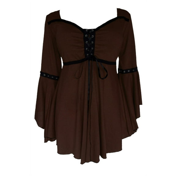 Dare To Wear Victorian Gothic Boho Women's Ophelia Corset Top S - 5x