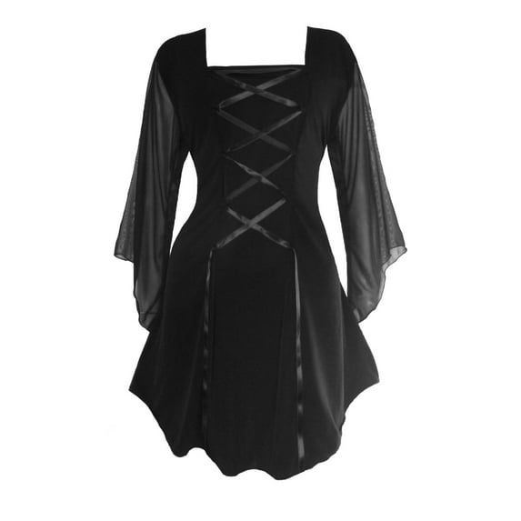 Dare To Wear Victorian Gothic Boho Women's Plus Size Bewitched Corset Top 1x - 5x