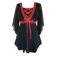 thumbnail image 1 of Dare To Wear Victorian Gothic Boho Women's Plus Size Bewitched Corset Top 1x - 5x, 1 of 2