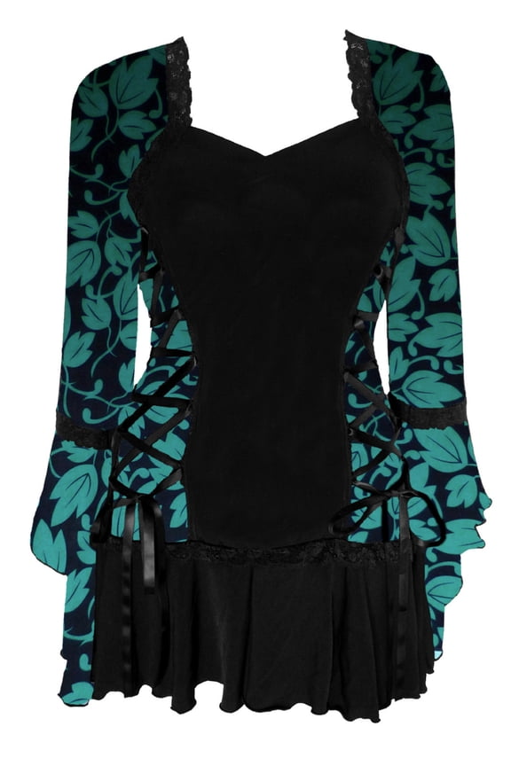 Dare To Wear Victorian Gothic Boho Women's Plus Size Bolero Corset Top S - 5x