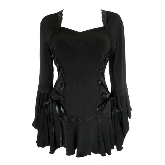 Dare To Wear Victorian Gothic Boho Women's Plus Size Bolero Corset Top S - 5x