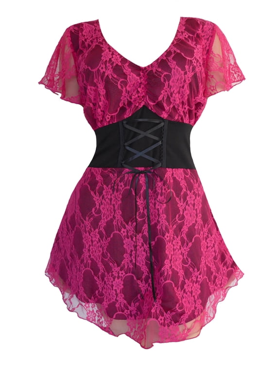 Dare To Wear Victorian Gothic Boho Women's Plus Size Sweetheart Corset Top S - 5x
