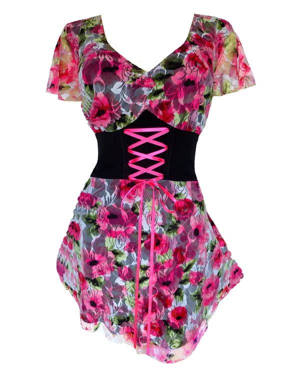 Dare To Wear Victorian Gothic Boho Women's Plus Size Sweetheart Corset Top S - 5x