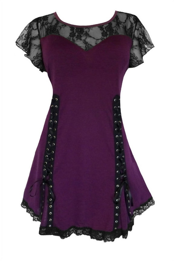 Dare To Wear Victorian Gothic Boho Women's Roxanne Corset Top S - 5x