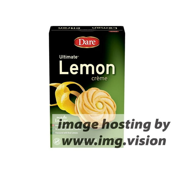 Dare Ultimate Lemon Creme Filled Cookies, 290g/10.2oz. Box