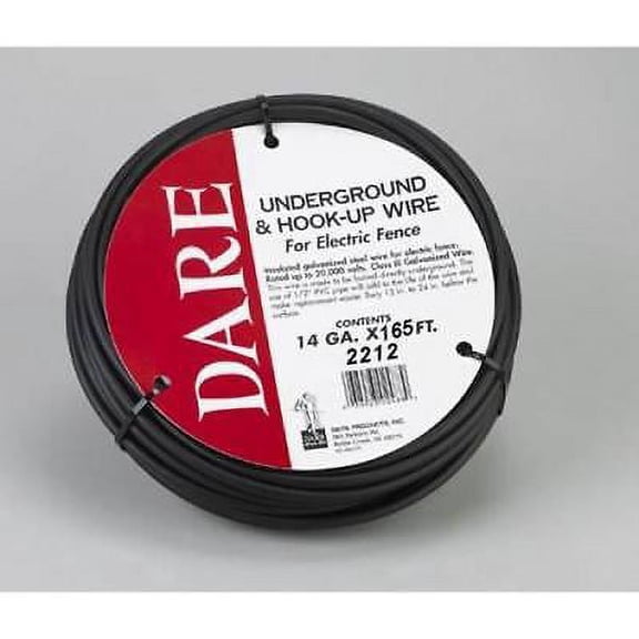 Dare Underground & Hook-Up Wire - Underground Electrical Wire - 165 Ft Length