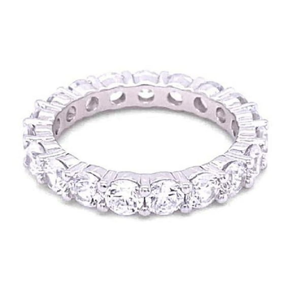 Dare to Be Unique with TheJewelryHut Fancy Designer Vintage-Inspired White Color Crystalline Stones in Silver Band