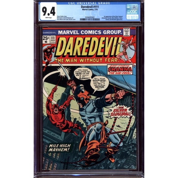 Daredevil #111 - CGC 9.4 Comic Book