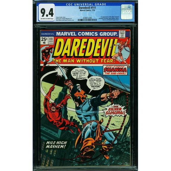 Daredevil #111 - CGC 9.4 Comic Book