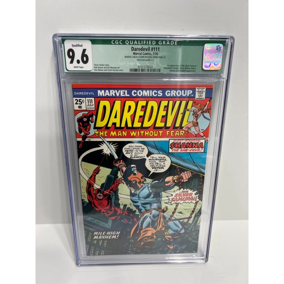 Daredevil #111 - CGC 9.6 Comic Book