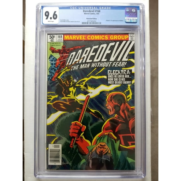 Daredevil #168 - CGC 9.6 Comic Book