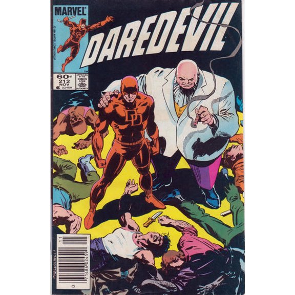 Daredevil #212 (Newsstand) VF ; Marvel Comic Book