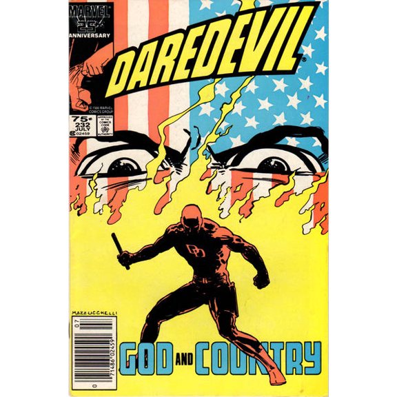 Daredevil #232 (Newsstand) VF ; Marvel Comic Book