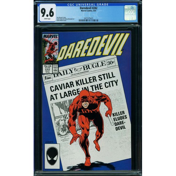 Daredevil #242 - CGC 9.6 Comic Book