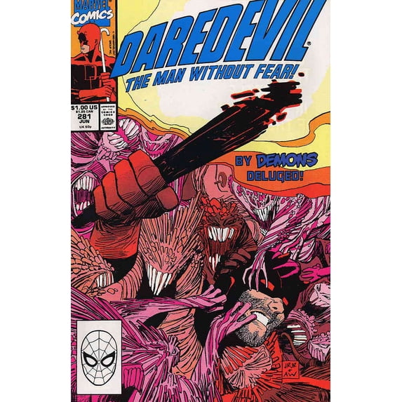 Daredevil #281 VF ; Marvel Comic Book