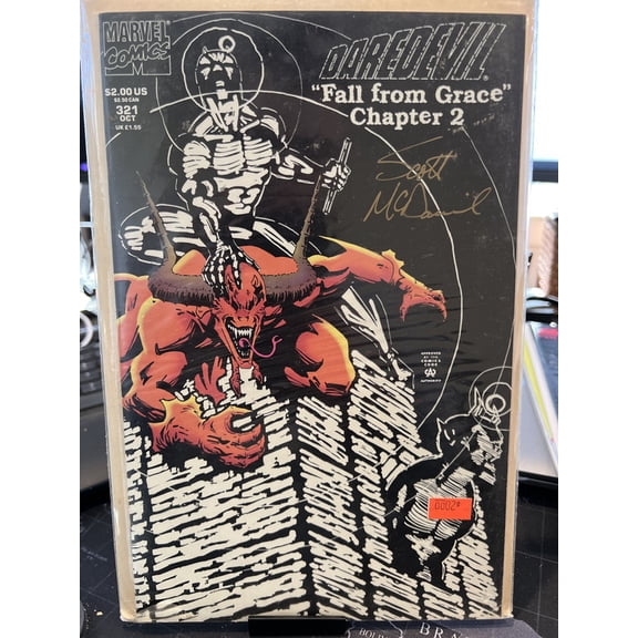 Daredevil #321 Signed Scott McDaniel