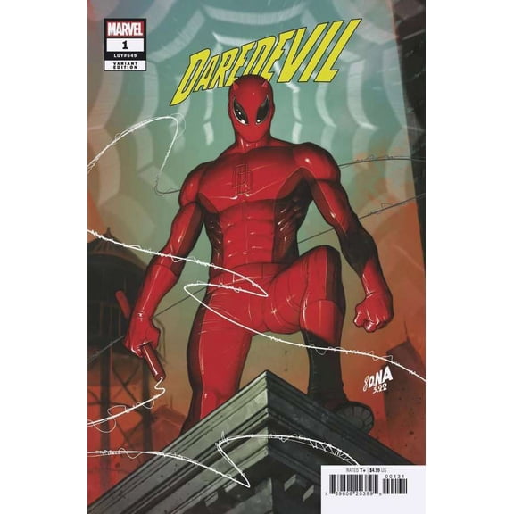 Daredevil (7th Series) #1B VF ; Marvel Comic Book