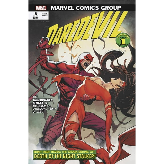 Daredevil #8 Stephen Segovia Vampire Var (Stephen Segovia Vampire Var) Marvel Prh Comic Book 2024