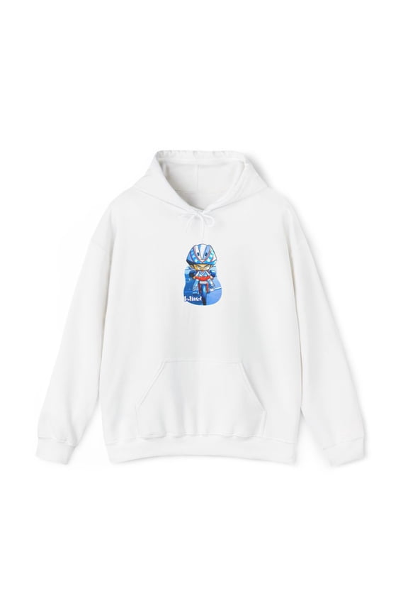 Daredevil Bike Blind Creager Vintage Skateboard 90s 2002 Classic Hoodie Print - L / White