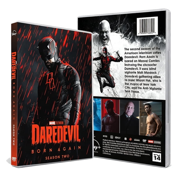 Daredevil: Born Again  Season 2 (Complete Series) [DVD]  English Subtitles, Region-Free