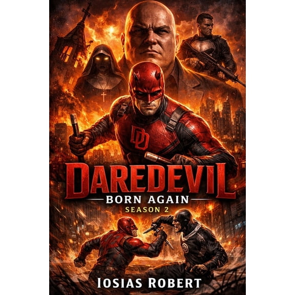 Daredevil: Born Again Season 2: Mayor of Fear vs. The Devil of Justice - Eight Episodes That Redefine Street-Level Marve, (Paperback)