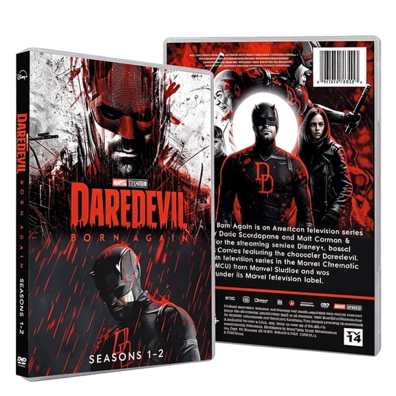 Daredevil: Born Again  The Complete Seasons 1 & 2  6-Disc DVD Set [Region 1]