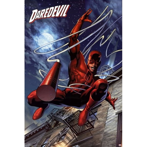 Daredevil - Comic Billy Club Poster Print (24 x 36)