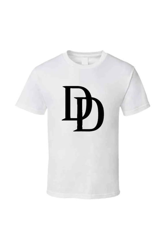 Daredevil Flaming Logo Hell Kitchen Guardian Superhero Vigilante T-shirt