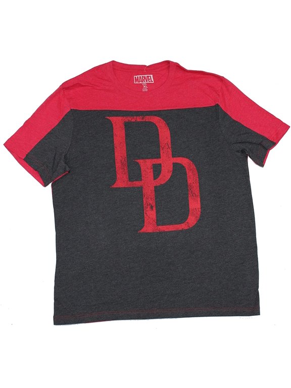 Marvel Comics Daredevil Pieced Crew Adult T-Shirt