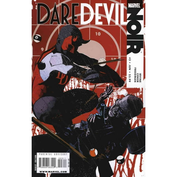 Daredevil Noir #3 VF ; Marvel Comic Book