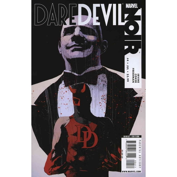 Daredevil Noir #4 VF ; Marvel Comic Book