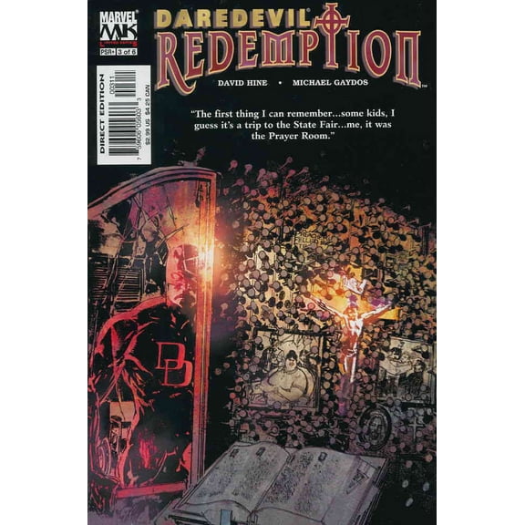 Daredevil: Redemption #3 VF ; Marvel Comic Book