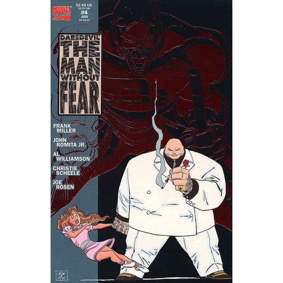 Daredevil The Man without Fear #4 VF ; Marvel Comic Book