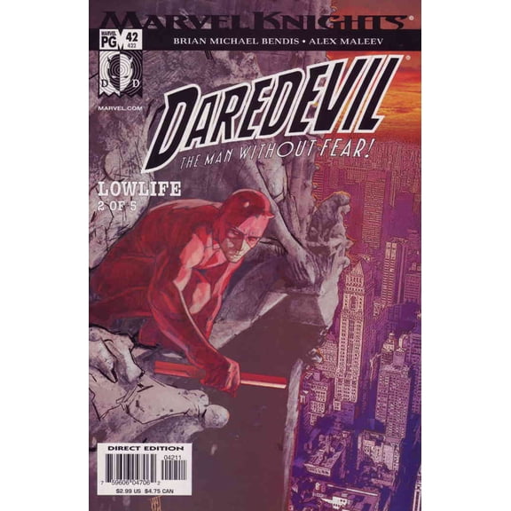 Daredevil (Vol. 2) #42 VF ; Marvel Comic Book