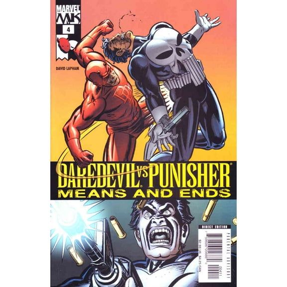 Daredevil vs. Punisher: Means and Ends #4 VF ; Marvel Comic Book