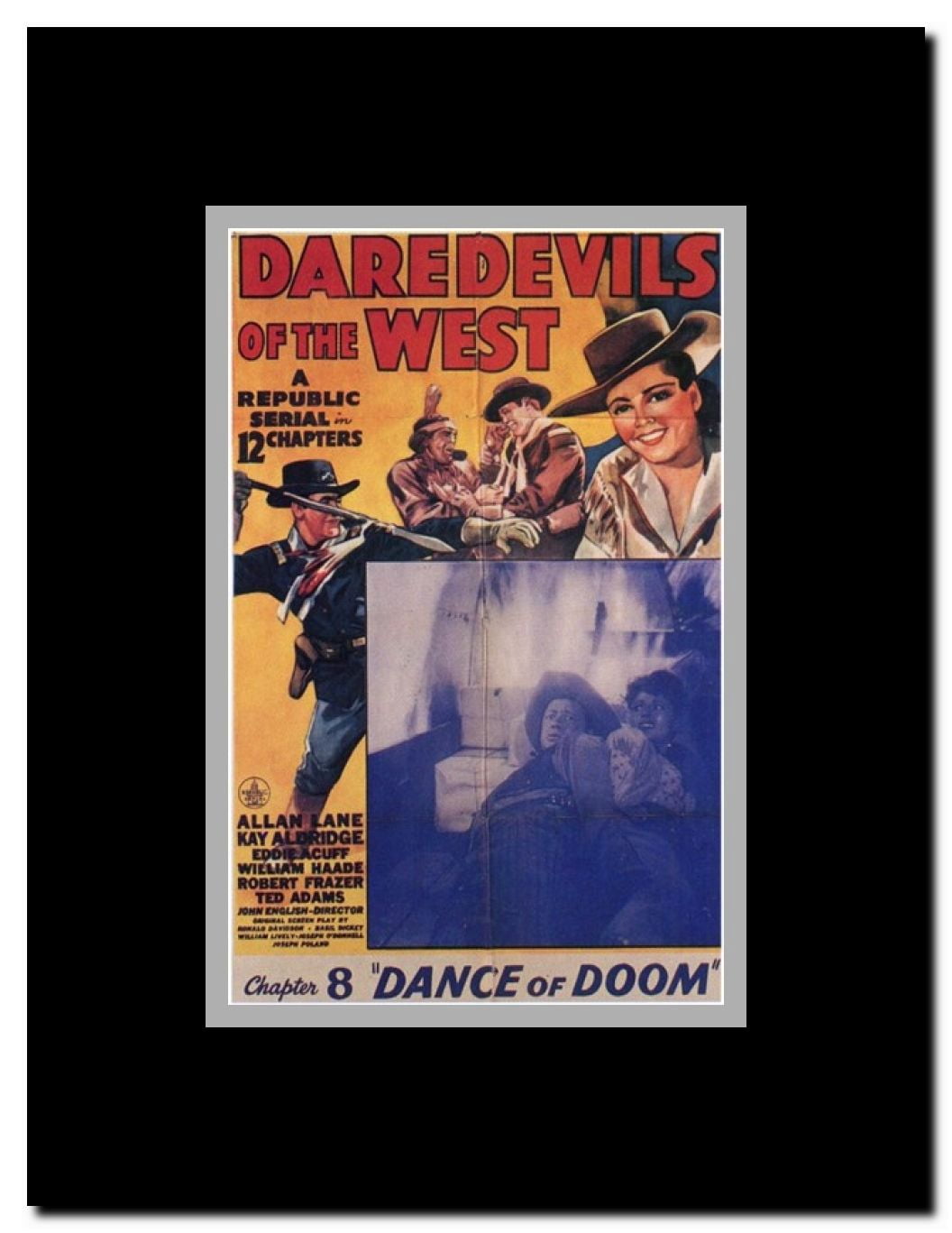Daredevils of the West Framed Movie Poster