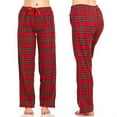 thumbnail image 1 of "Daresay Flannel Pajama Pants for Women - Soft, Comfortable Plaid Lounge Pants with Adjustable Fit - Comfy Lounge Homewear", 1 of 5