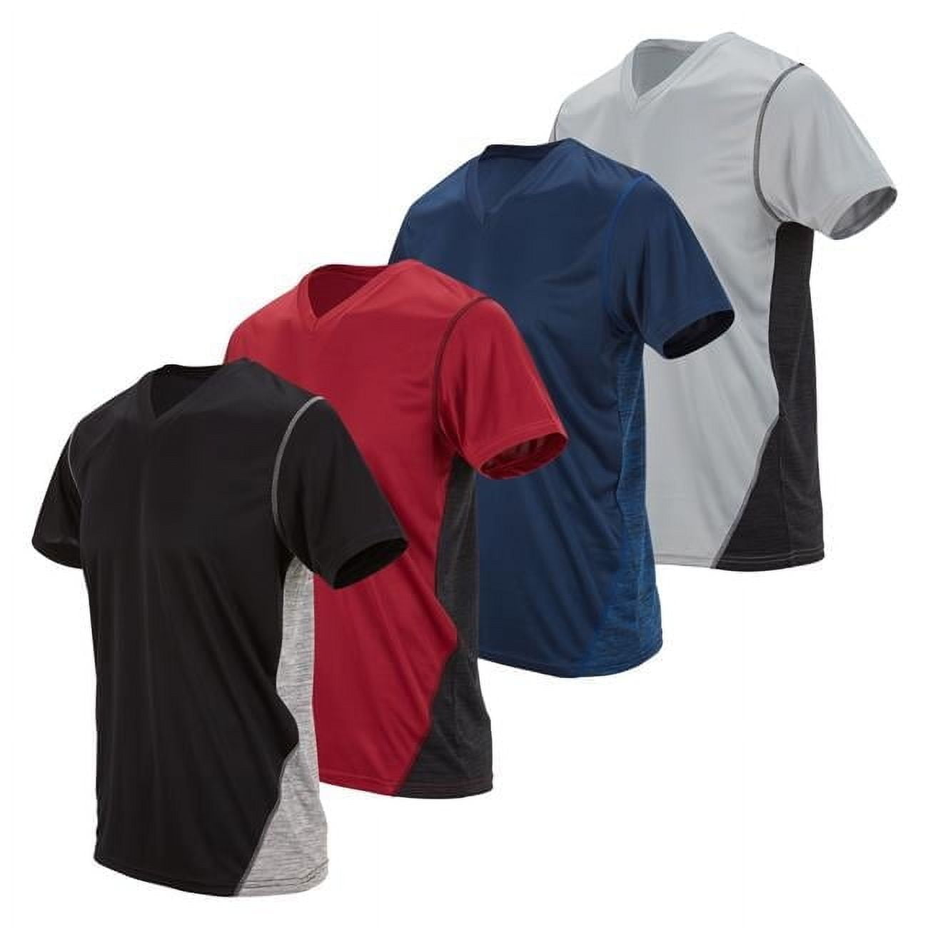 High Performance Regular Fit Active Tee - E-Fast® Stretch, Moisture-Wicking & Quick-Dry Comfort