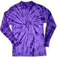 thumbnail image 1 of Daresay Tie Dye Long Sleeve Men T-Shirt Multi Color Top, 1 of 5