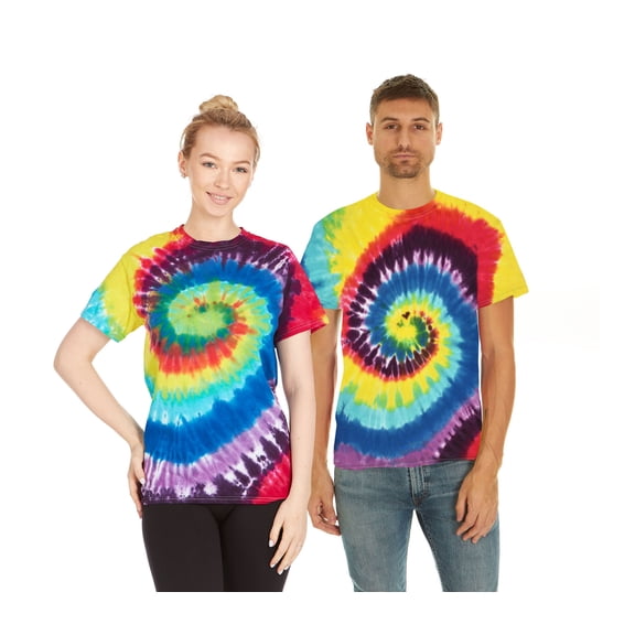 Daresay Tie Dye Style T-Shirts Men - Fun, Multi Color designs Tops