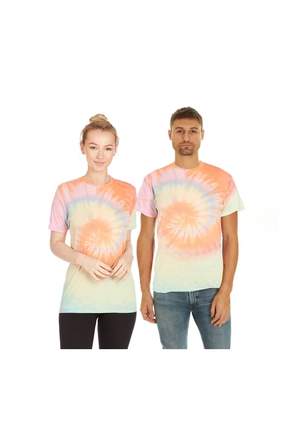 Tie Dye Style T-Shirts Men - Fun, Multi Color designs Tops