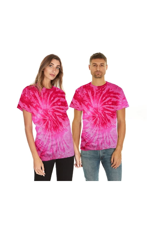 Tie Dye Style T-Shirts Men - Fun, Multi Color designs Tops