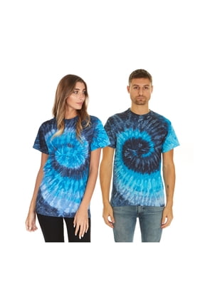 Tie Dye Style T-Shirts Men - Fun, Multi Color designs Tops