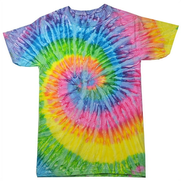 Daresay Tie Dye Style T-Shirts Women - Fun, Multi Color designs Tops