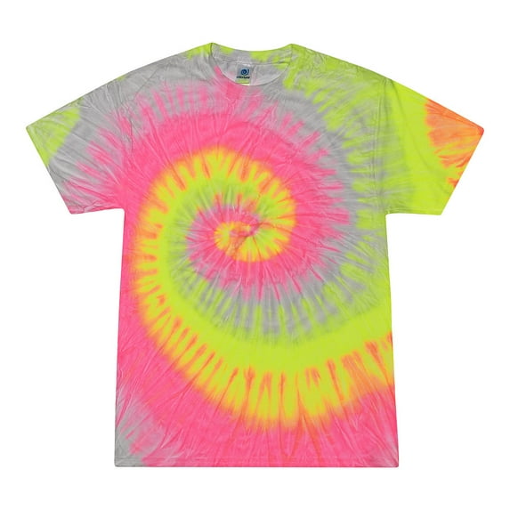 Daresay Tie Dye Style T-Shirts Women - Fun, Multi Color designs Tops