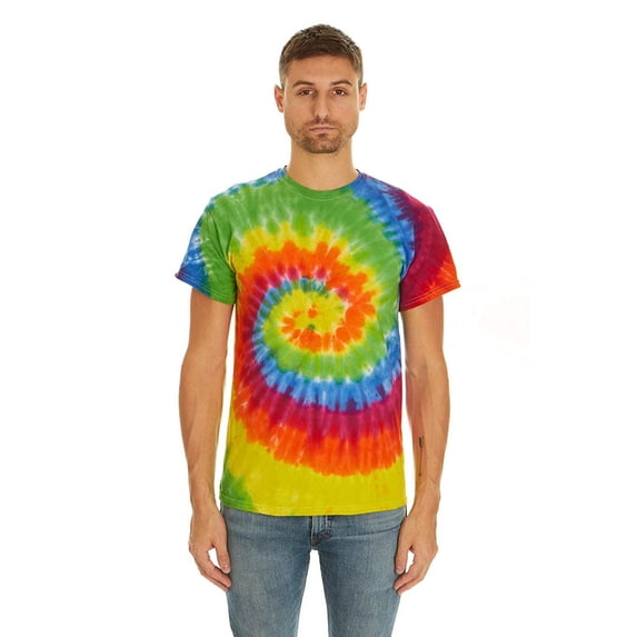 Daresay Tie Dye Style T-Shirts Women - Fun, Multi Color designs Tops