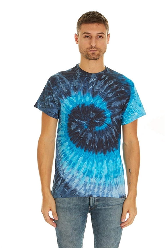 Tie Dye Style T-Shirts Women - Fun, Multi Color designs Tops